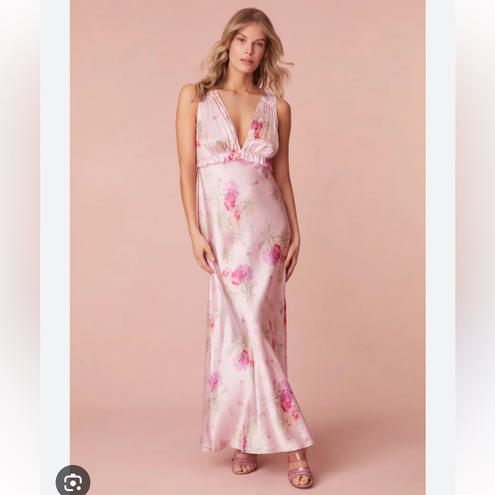 LOVE SHACK FANCY SLIP DRESS